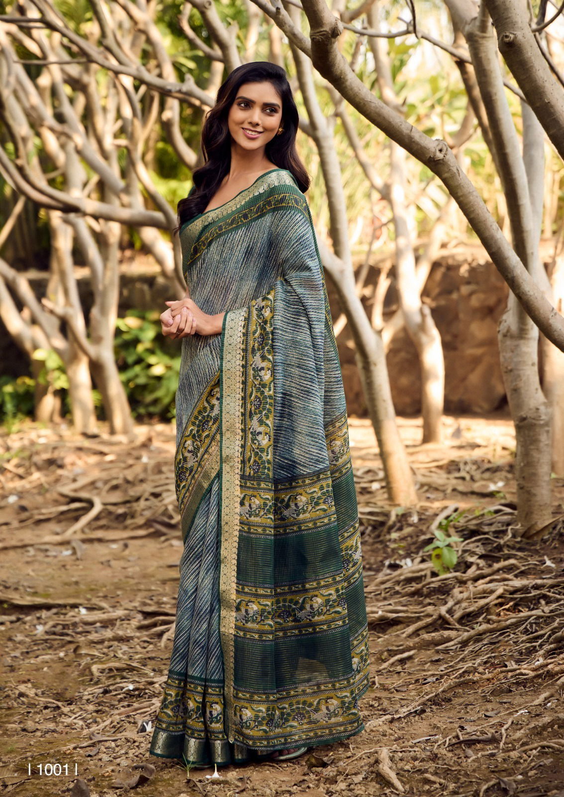 Sugandha By Sr Cotton Fancy Designer Saree Suppliers In Mumbai